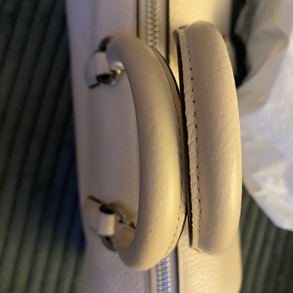Coach Ivory Leather Satchel - Picture 5 of 10